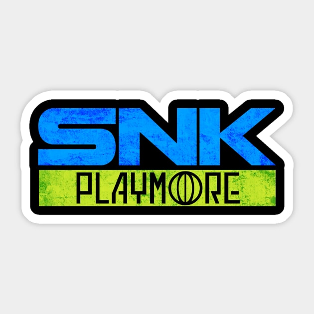SNK Playmore Neo Geo Logo Sticker by Super Retro City